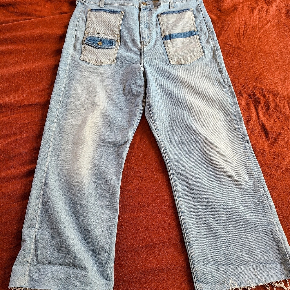 7 for all mankind "Alexa" cropped jeans